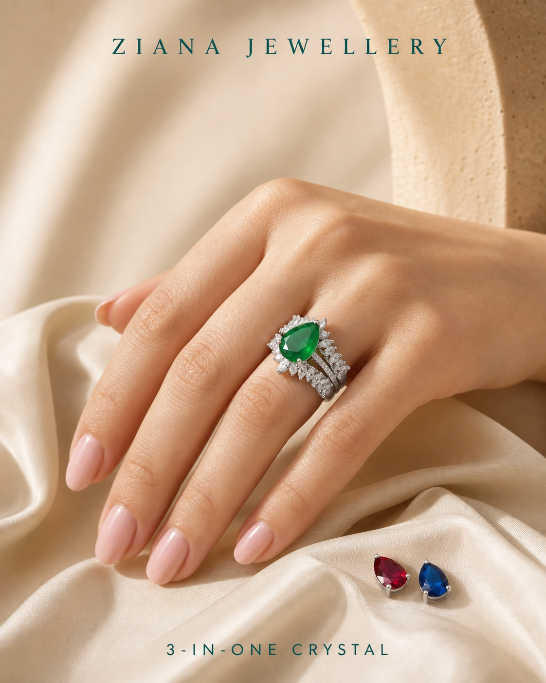 3 in one ring editorial