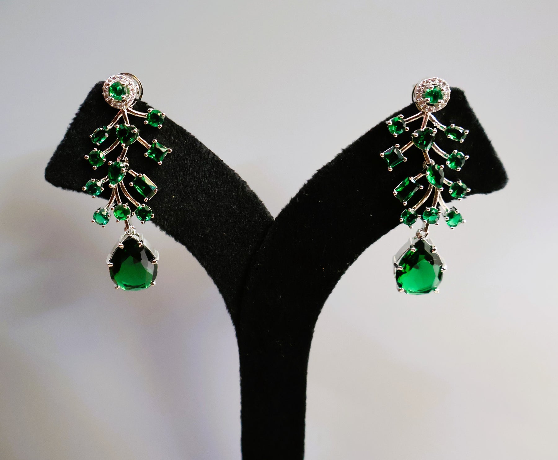 American Diamond Emerald set