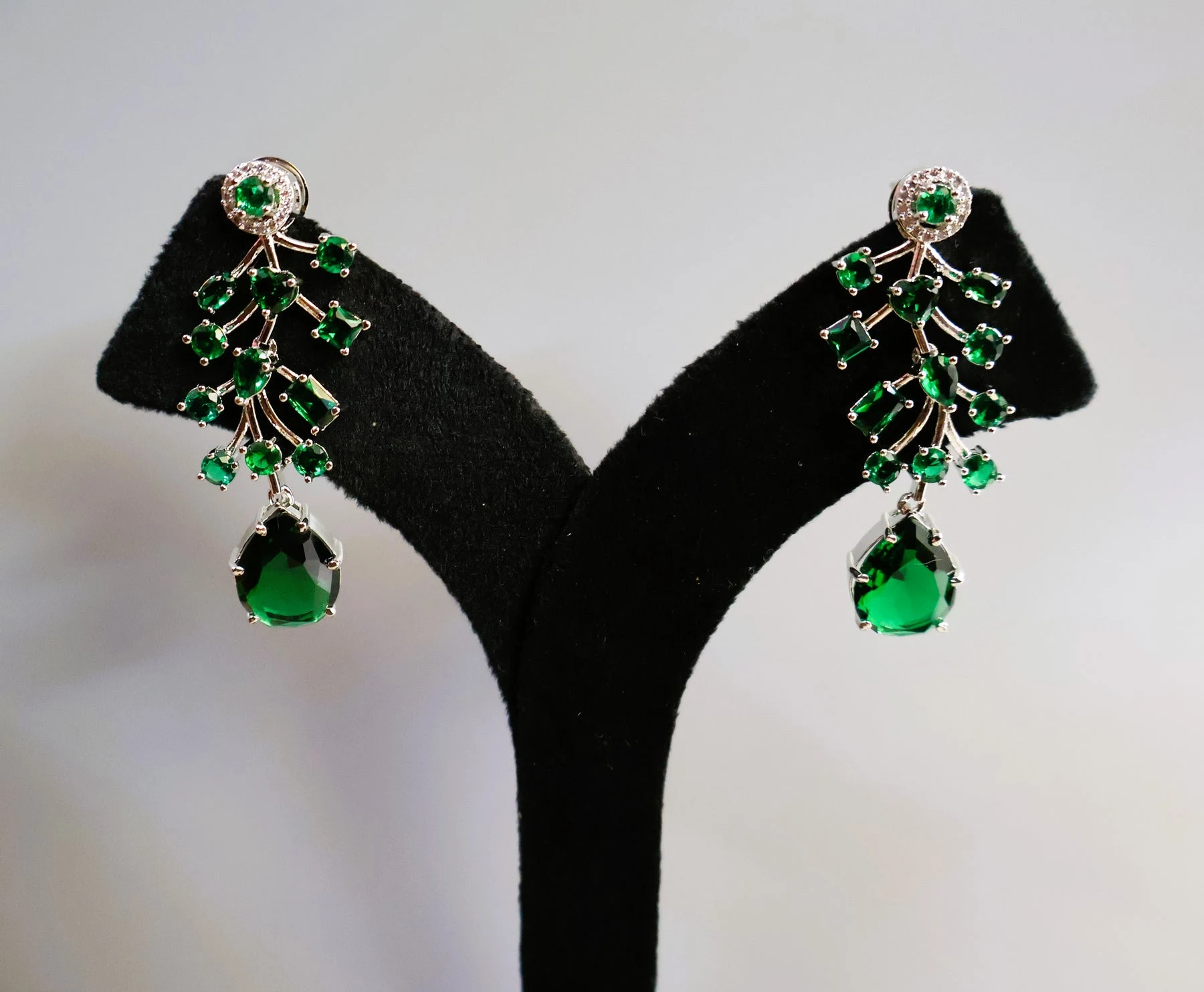 American Diamond Emerald set