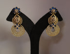 American Diamond with Blue Sapphire